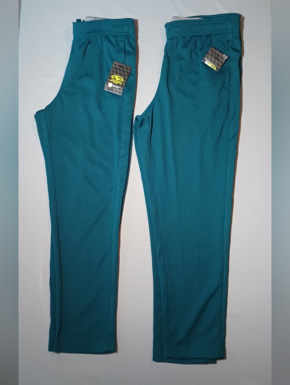 Athletic Works Boys' Easy Mesh Green Pants (2)